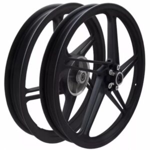 Roda Liga Leve SCUD Titan 150 / 160 14-15 ESD (disco) Preta 5 Pontas PAR 10370058