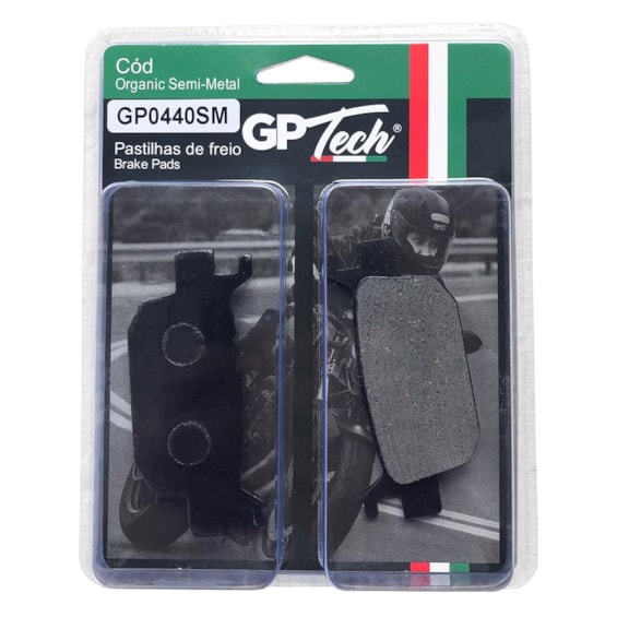 Pastilha Freio GP TECH 0440SM (T) SH 300 / SH 150 / PCX 150 ABS 2019