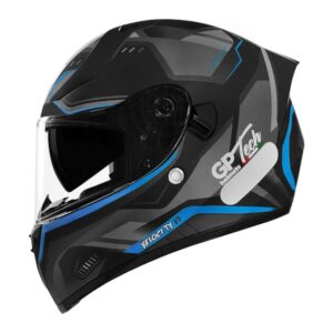 Capacete GP TECH V128 Velocity V2 SV Viseira Solar Fosco