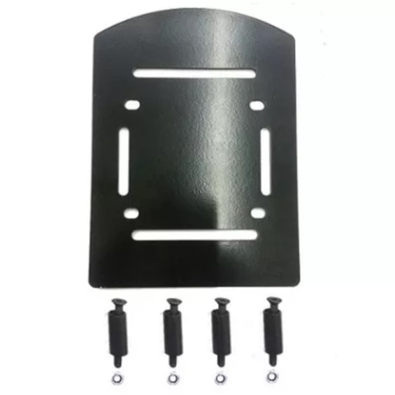 Bagageiro Tenere 250 2015- Chapa Preto (metal X)