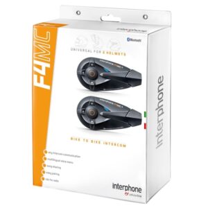 Intercomunicador de Capacete Interphone F4MCTP PAR