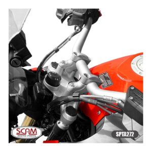 Adaptador Guidao SCAM Fixo 32 / 32 BMW GS1200 2014 Prata