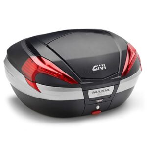 Bau Givi V56NN Maxia 4 Monokey 56L Preto Plástico C / Lente Vermelha Traseiro