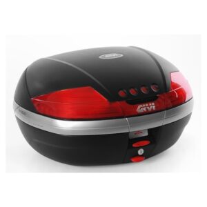 Bau Givi V46N Monokey 46L Preto Plástico C / Lente Vermelha Traseiro