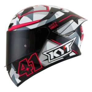 Capacete KYT TT Course Espargaro Fuxia 2018 Replica