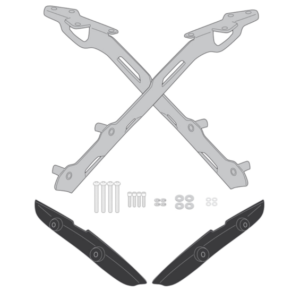 SUPORTE DA BASE BAU TRASEIRO GIVI TRIUMPH TRIDENTE 660 EXPLORER MONOKEY SR6419 2021