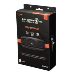 Intercomunicador de Capacete Interphone Shape ( Comunica Piloto e Garupa ) 1 Unidade