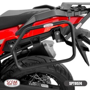 Suporte Alforge / Mala Lateral SCAM Suzuki V-STROM 1050 2022- SCAM Preto