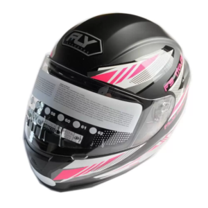 Capacete Feminino FLY F-9 Trace Fosco