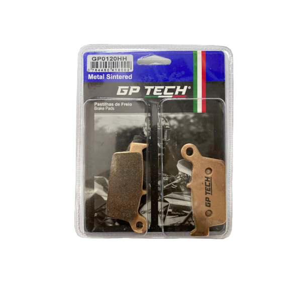 PASTILHA FREIO GP TECH 0120HH (T) HONDA CRF 230 / XR 250 TORNADO / KAWASAKI KLX 250 / 400 / SUZUKI D