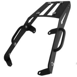 BAGAGEIRO VERSYS 650 MOD CHAPA COM ALÇA PRO TORK PRETO