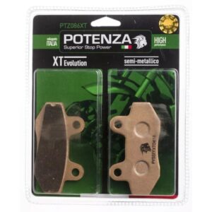 Pastilha Freio Potenza 086XT Kasinski Comet 650 / 250 / Mirage 250 / Dafra LASER150 (D) / YES Nova G