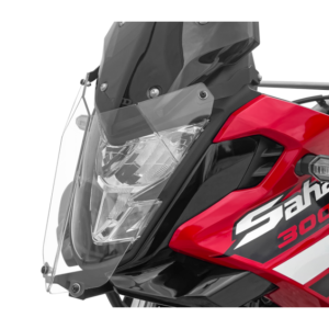 PROTETOR FAROL SCAM HONDA SAHARA 300 2024 (POLICARBONATO)