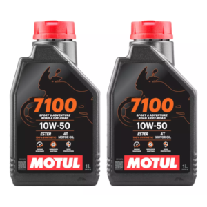 KIT 2 OLEO MOTUL 7100 4T 10W50 SINTETICO
