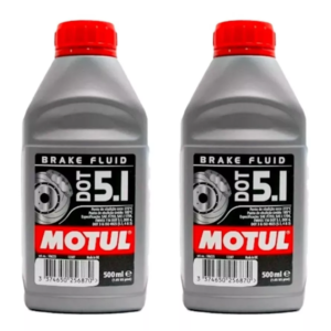 KIT 2 OLEO FREIO MOTUL DOT 5.1 500ML