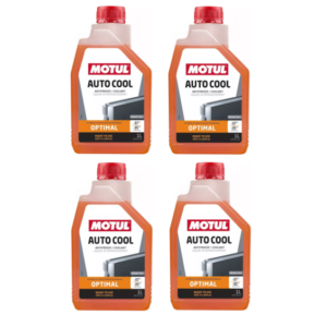 KIT 4 ADITIVO RADIADOR MOTUL AUTO COOL OPTIMAL -37C