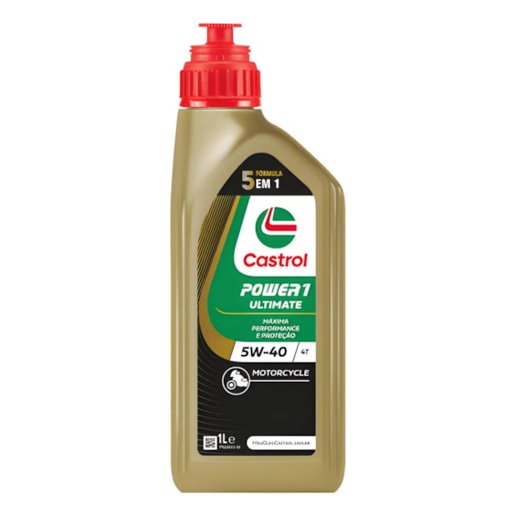 OLEO CASTROL POWER 1 ULTIMATE 4T 5W40 1 LITRO