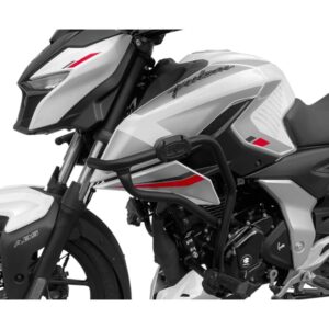 PROTETOR MOTOR E CARENAGEM SCAM BAJAJ PULSAR N 150 2026- C/ PEDALEIRA PRETO