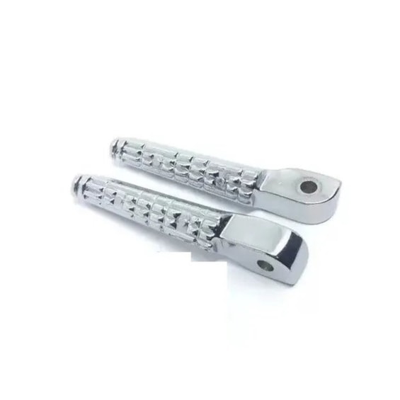 PEDALEIRA TRAS FAZER 250 DIREITO ( ALUMINIO POLIDA )